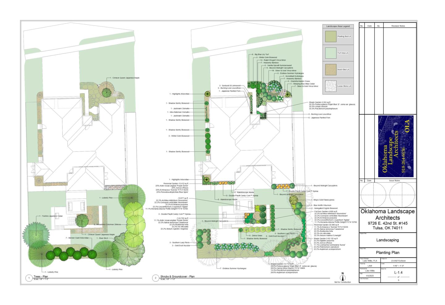 L 1.4 Planting Plan