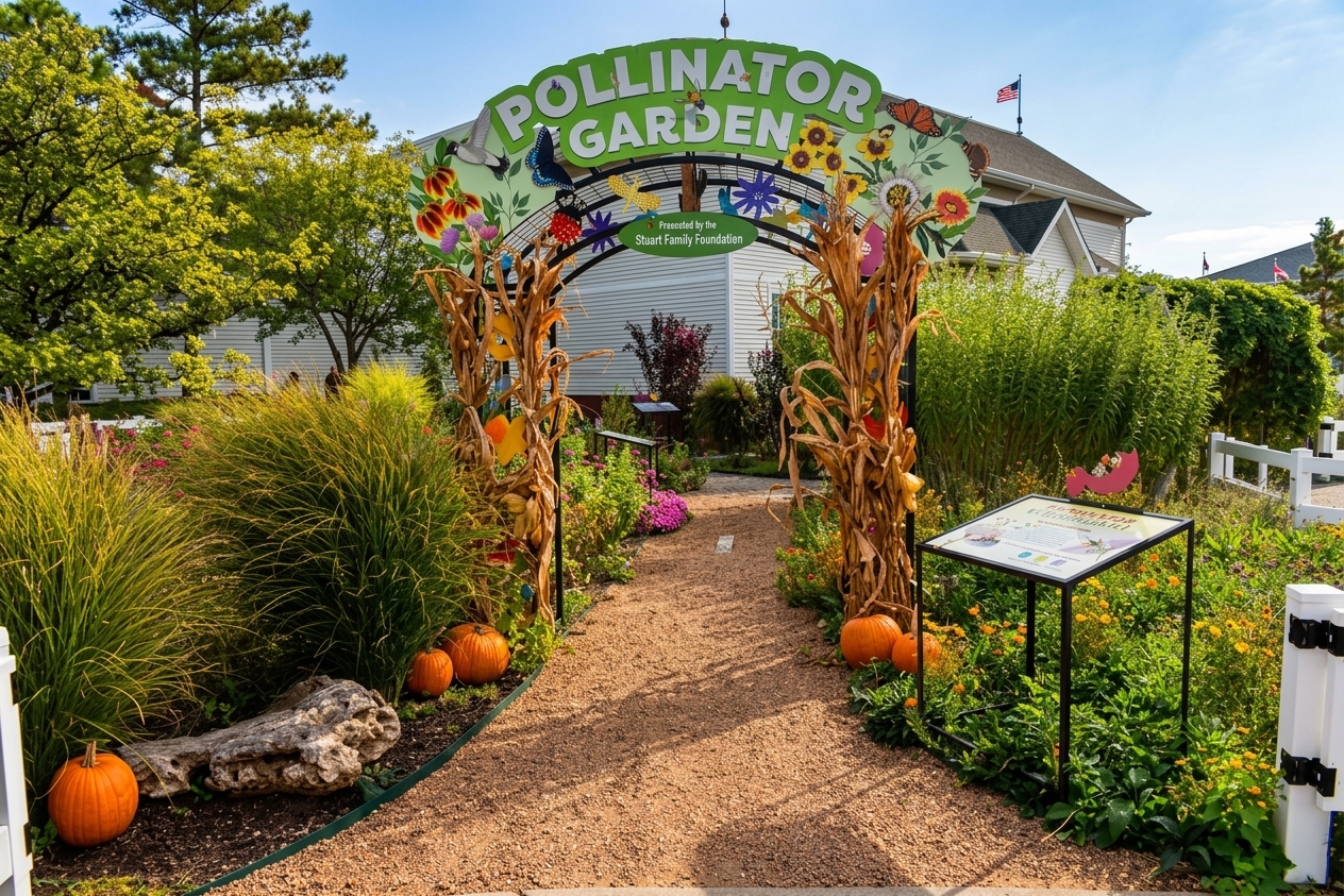 Oklahoma Aquarium Pollinator Garden 